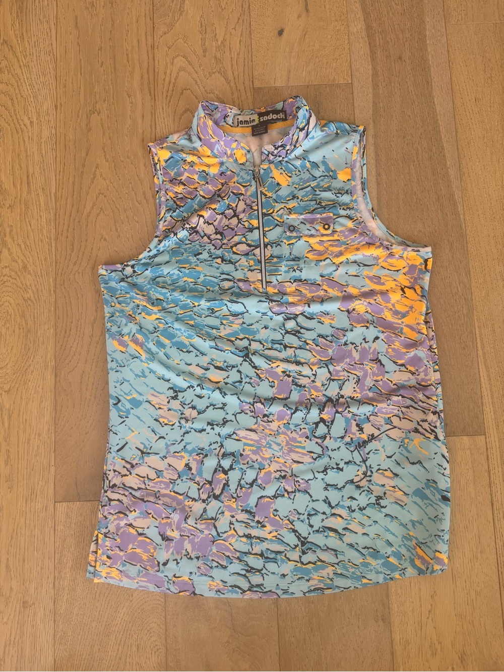 Jamie Sadock Womens Sleeveless Top Large